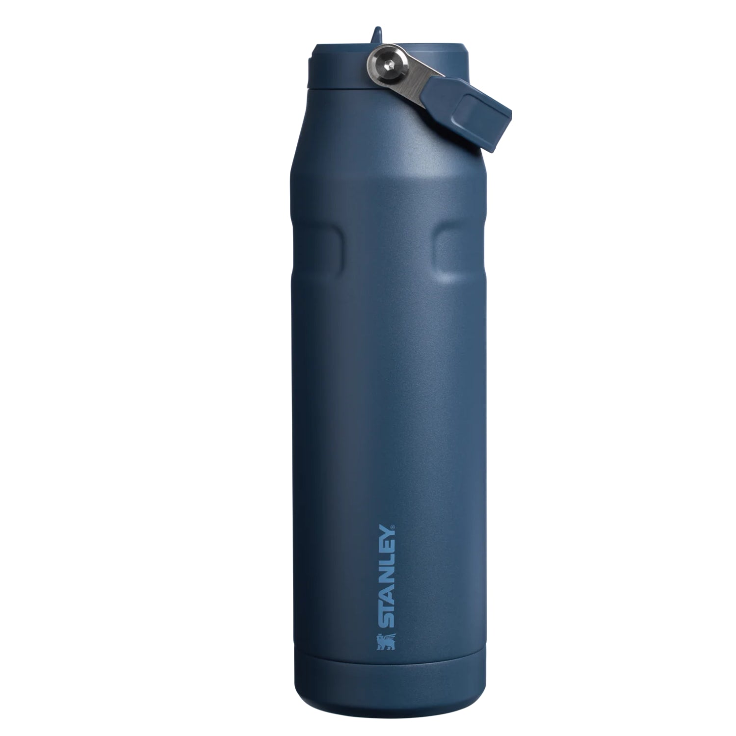 Termo Stanley IceFlow 36oz azul marino con tapa a prueba de fugas y diseño ergonómico